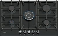NEFF T27CIQ8S0 N 70 75cm 5 Burner Gas Hob Black
