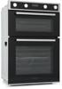 Montpellier DO3570IB 60cm 'A/A Rated' Built-in Double Electric Oven Stainless steel