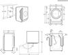 AEG L7WC8632BI 7000 SERIES 8kg 1600rpm Integrated Washer Dryer White