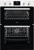 Zanussi ZOD35661WK Built-in Double Electric Oven White