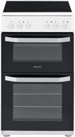 Hotpoint HD5V92KCW Freestanding Electric Cooker White