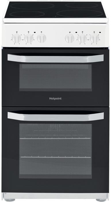 Hotpoint HD5V92KCW Freestanding Electric Cooker White
