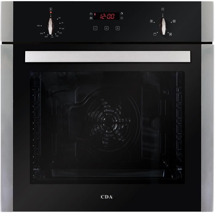 CDA SK210SS 60cm Multifunction Built-in Single Electric Oven Stainless steel