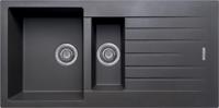 Carysil TD150-GM 1.5 Bowl ( CPR324 TD150GM  ) Inset Sink Gunmetal Grey