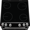Zanussi ZCV66050XA 60cm Ceramic Double Oven Freestanding Electric Cooker Stainless steel