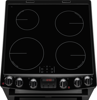 Zanussi ZCI66250BA 60cm Induction Hob Freestanding Electric Cooker Black