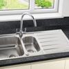 Homestyle SD150 SONATA 1.5 Bowl Inset Sink Stainless steel