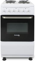 Montpellier SCE50W ECO 50cm Single Cavity 52Litres Freestanding Electric Cooker White