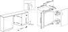 Montpellier MBUR200 123Litres Built Under Icebox Integrated Fridge White