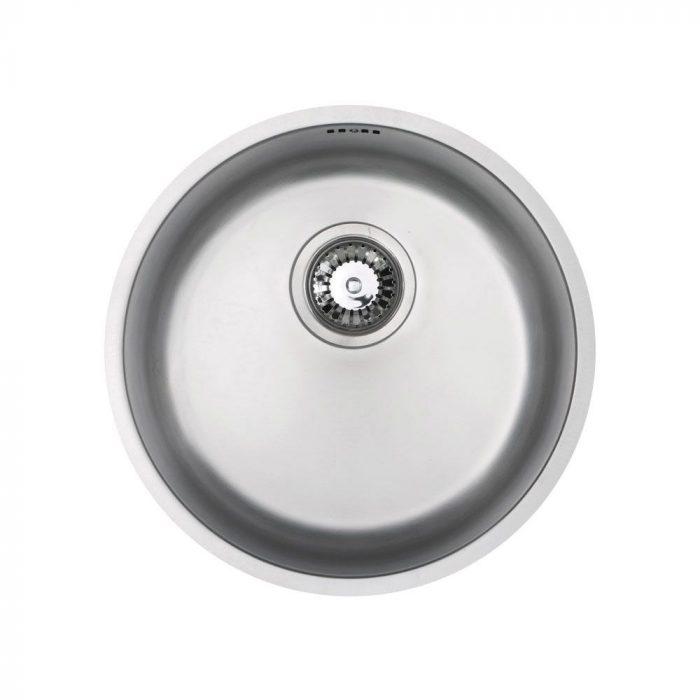 Homestyle 1011D1 Classic Deep Round Bowl 44cm Inset Sink Stainless steel