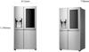 LG GSX960NSVZ InstaView Door-in-Door™ 601Litres *Frost Free* American Style Fridge Freezer Premium Steel