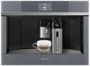 Smeg CMS4104S 60cm Linea Fully Automatic Built-in Coffee Machine Silver Glass