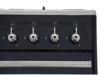 Smeg SUK62MBL8 60cm Slot-In “CONCERT" Freestanding Dual Fuel Cooker Black