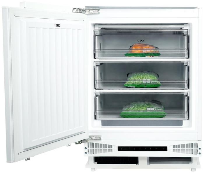 CDA FW284 60cm 95Litres Under Counter * Only 1 In Stock - New & Boxed * Integrated Freezer White