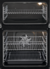 Zanussi ZOD35802XK 60cm Built-in Double Electric Oven Stainless steel