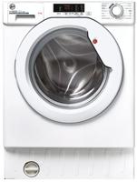 Hoover HBWS 48D2E/1-80 H-WASH 300 LITE 8kg 1400Spin ( HBWS48D2E/1-80 ) White Door Integrated Washing Machine White