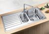 Blanco DINAS 6S 1.5 Bowl Inset Sink Stainless steel