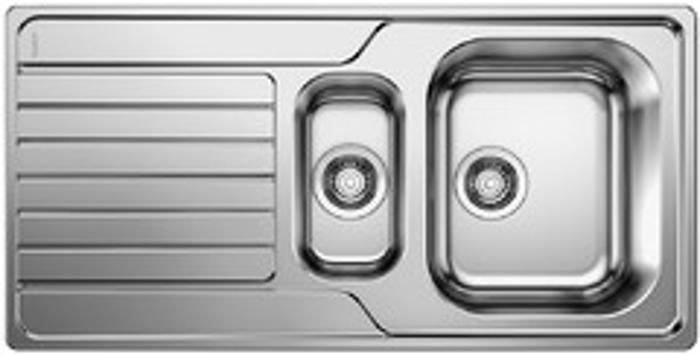 Blanco DINAS 6S 1.5 Bowl Inset Sink Stainless steel