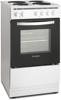 Montpellier MSE46W 50cm Freestanding Electric Cooker White