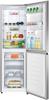 Hisense RB327N4WC1 276Litres Water Dispenser Non-Plumbed 55cm 50/50 Frost Free Freestanding Fridge-Freezer Stainless steel