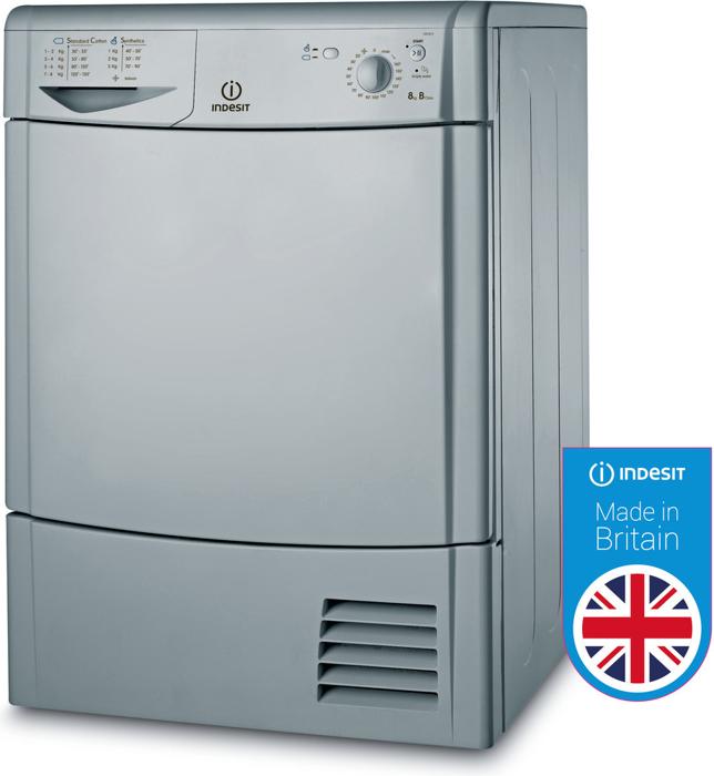 Indesit IDC 8T3 B S (UK) EcoTime 8kg Condenser ( IDC8T3BS ...