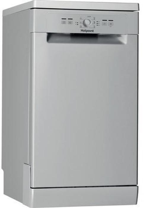 Hotpoint HSFE 1B19 S UK N 45cm Slimline 10 Place Settings ( HSFE1B19SUKN ) Freestanding Dishwasher Silver