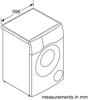 Bosch WDU28561GB Serie | 6,  10/6kg 1400rpm Freestanding Washer Dryer White