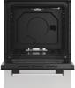 Indesit - 50cm Single Freestanding Gas Cooker White