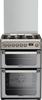 Hotpoint HUD61X S 60cm Double Electric With Gas Hob Freestanding Dual Fuel Cooker Inox