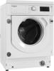 Whirlpool BI WMWG 91484 UK 1400spin 9kg 59.5cm wide ( BIWMWG91484 ) Integrated Washing Machine White