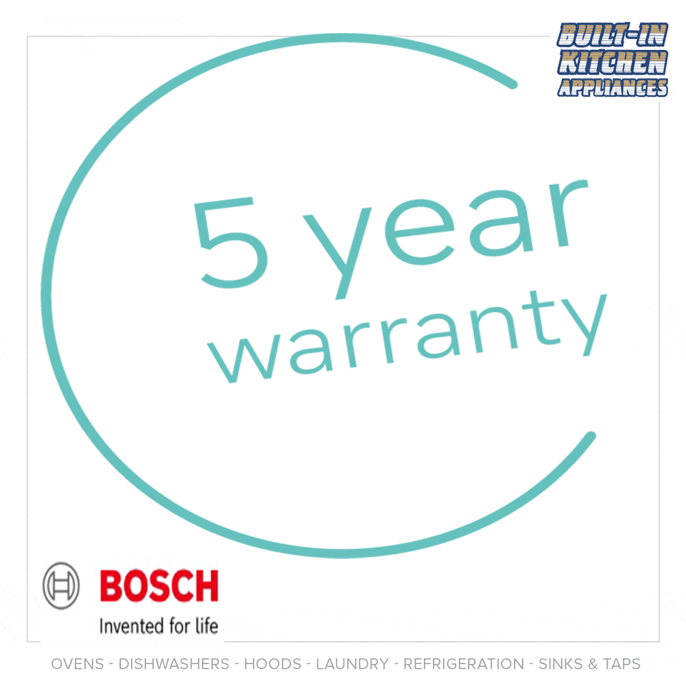 Bosch Free Extended 5 Year Warranty 31-03-25